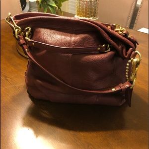 Coach-Large Brooke Pebbled leather shoulder bag